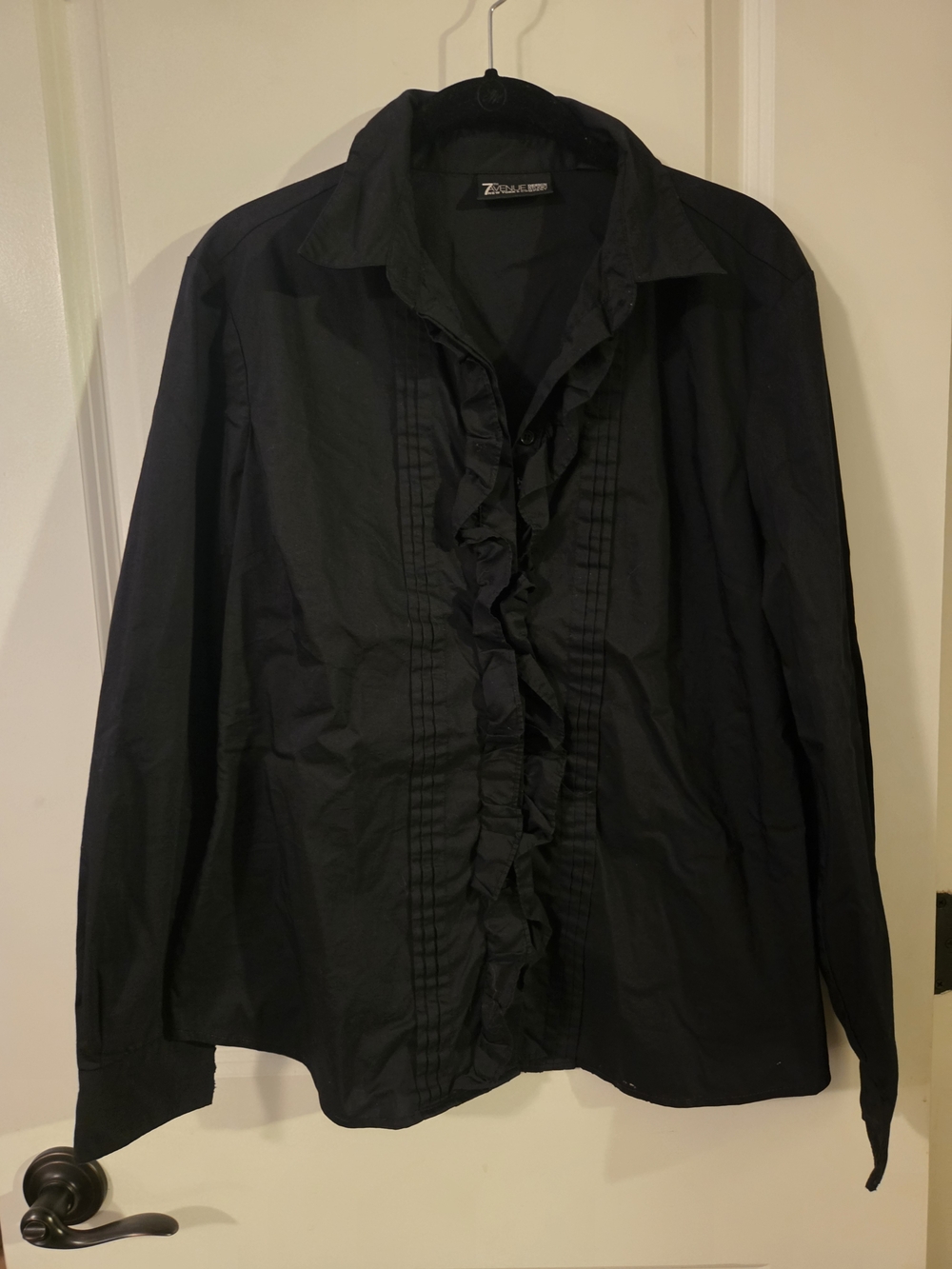 New York & Company Women's Black Lightweight Shirt Jacket